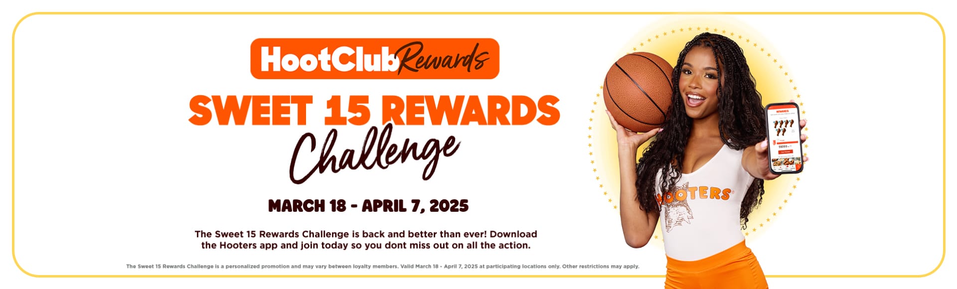Sweet 15 Rewards Challenge - March 18 - April 7, 2025