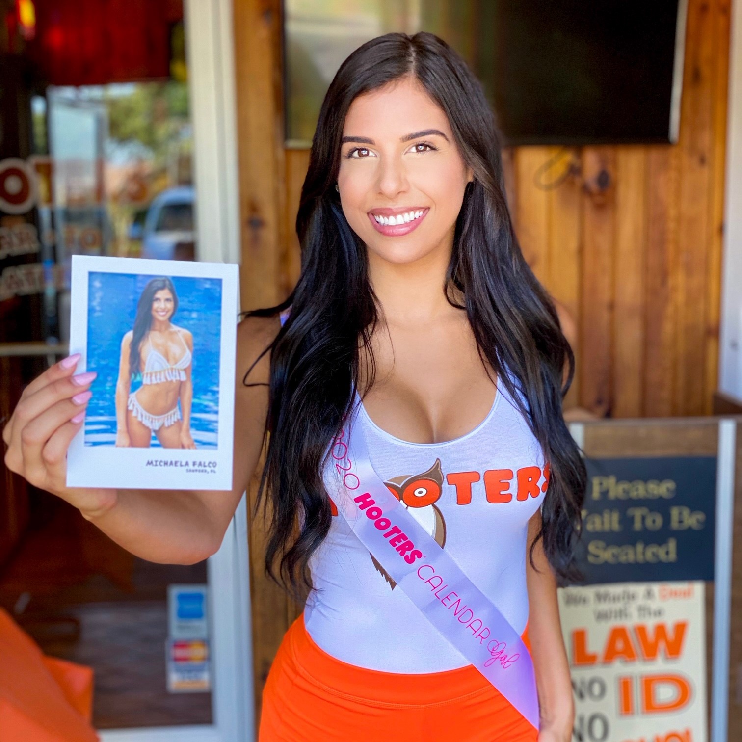 hooters calendar girl of the day