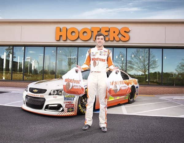 NASCAR’s Chase Elliott Takes the Wheel as Director of Delivery at Hooters
