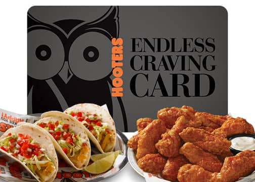 Hooters to Release Endless Craving Card on Black Friday, Cyber Monday