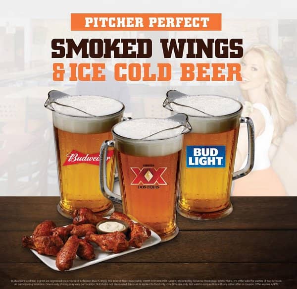 Hooters Fires Up Smoked Wings for the Tournament Games