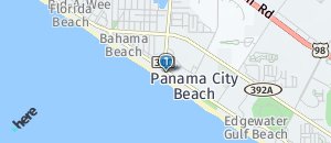 Location of Hooters of Panama City Beach on a map