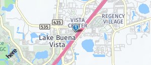 Location of Hooters of Lake Buena Vista on a map