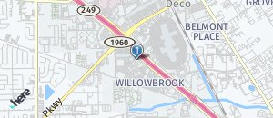 Location of Hooters of Willowbrook on a map