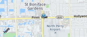 Location of Hooters of Pembroke Pines on a map
