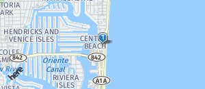Location of Hooters of Beachplace on a map