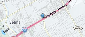 Location of Hooters of Selma on a map