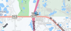 Location of Hooters of Kissimmee West on a map