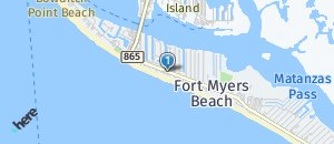 Location of Hooters of Ft. Myers Beach on a map