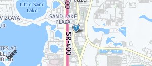 Location of Hooters of I Drive on a map