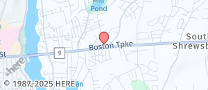 Location of Hooters of Shrewsbury MA on a map