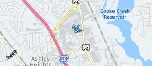 Location of Hooters of N. Charleston on a map