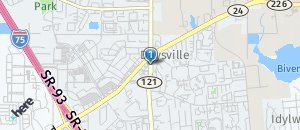Location of Hooters of Gainesville on a map
