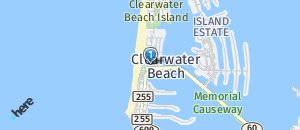 Location of Hooters of Clearwater Beach on a map