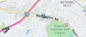 Location of Hooters of Augusta on a map