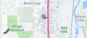 Location of Hooters of Dayton on a map