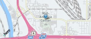 Location of Hooters of Council Bluffs on a map