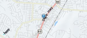 Location of Hooters of Dixie Highway on a map
