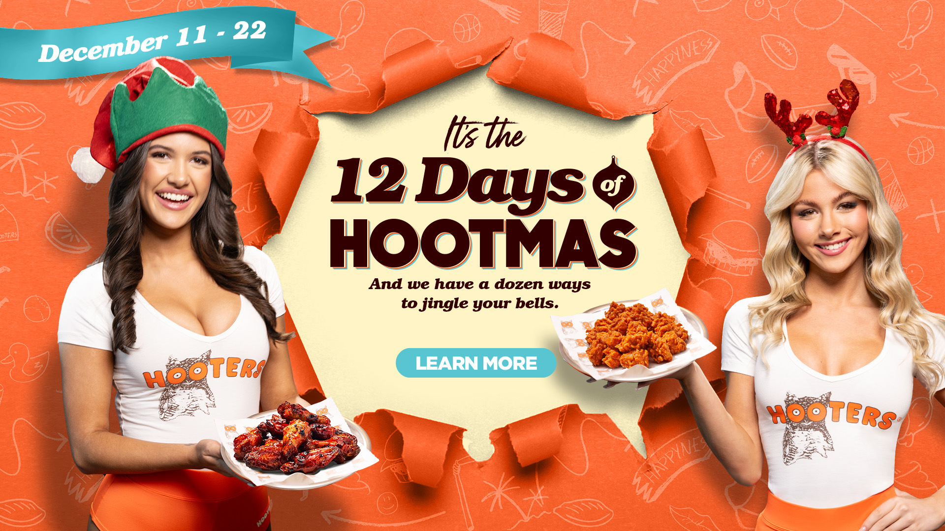 Hooters Restaurants  Online Ordering, Takeout, Delivery