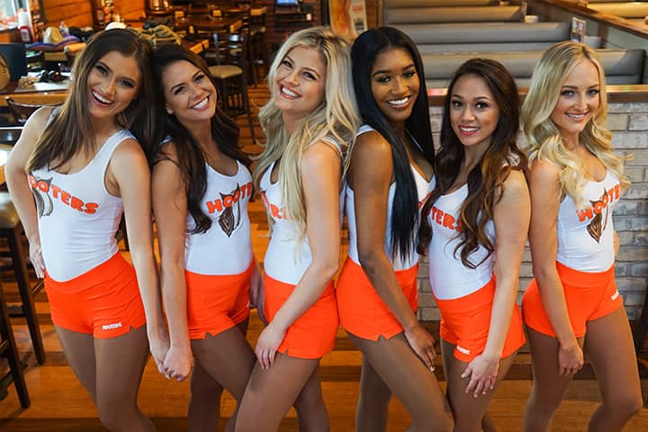 If it's in Florida, a sports bar like Hooters where you can have fun a...