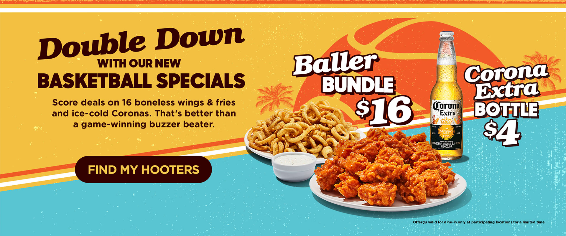 Double Down with our Basketball Specials