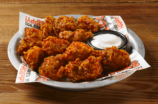 Hooters Wing Menu